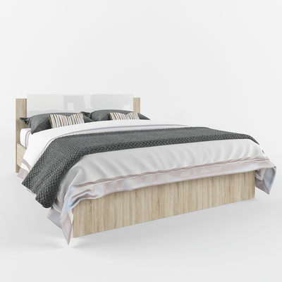 МС Софи Кровать Сонома/Белый СКР 1600.1 (1600*900*2032, 3 места) МС Софи Кровать Сонома/Белый СКР 1600.1 (1600*900*2032, 3 места)