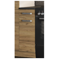 Стол разделочный МУВИ, 1 ящик Н300-1Я (810х300х450) Столешница Дуб Обожённый