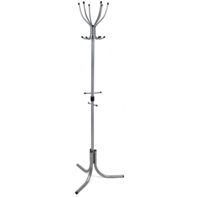 Вешалка Напольная Комфорт 600х600х1800мм (6 крючков)СЕРЕБРО г. Ижевск Арт. ВК6*