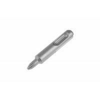 Бита SDS-plus хвостовик ТУНДРА, сталь CrV, PH2 х 60 мм 1414813