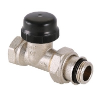 Клапан VALTEC термостатич., для радиатора, прямой 1/2" с преднастройкой (KV 0.1-06) (VT,038,N04)