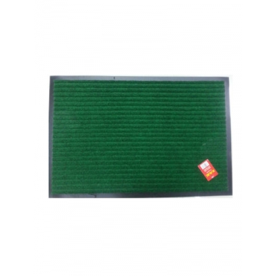 Коврик придверный влаговпитывающий с рельефом 50*80 зеленый (1004) Коврик придверный влаговпитывающий с рельефом 50*80 зеленый (1004)