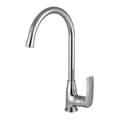 1705C плюс Шейп Смеситель для кухни с высоким поворотным изливом, хром LEMARK