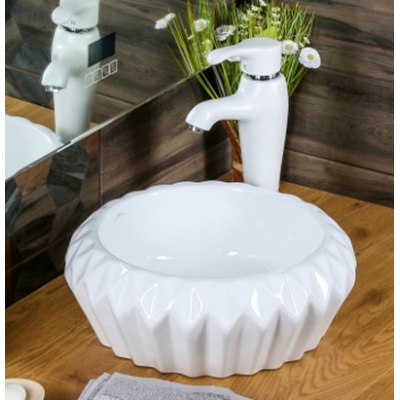 800-78399 Фигурный умывальник MELANA