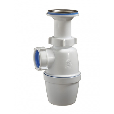 А-4002 Сифон бутылочный ОРИО 1 1/2" х 40 с литым выпуском