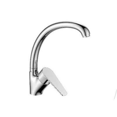DR72021 Смеситель одноручный для кухни с высоким поворотным изливом, хром