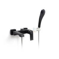 G3250 Cмеситель Ванна GAPPO d-35 короткий нос (черный) G3250 Cмеситель Ванна GAPPO d-35 короткий нос (черный)