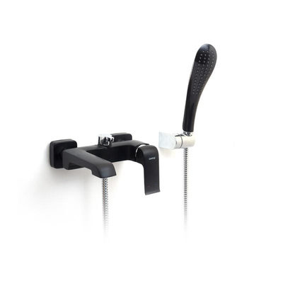 G3250 Cмеситель Ванна GAPPO d-35 короткий нос (черный)