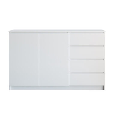 МС Мори Комод МК 1600.1 Белый (3 места)