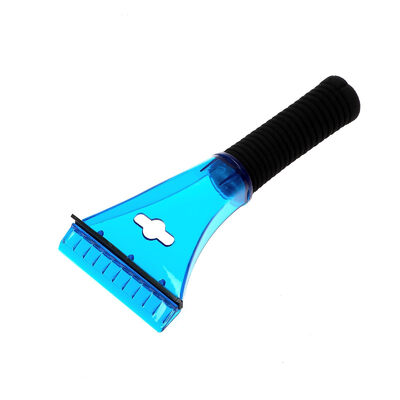 Скребок для льда TORSO с водосгоном, 21 см, мягкая ручка, микс 2326896