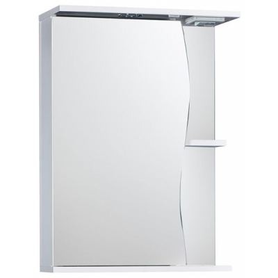 Зеркало-шкаф "Волна 500 С" (с подсветкой) левый 500*700*234 Зеркало-шкаф "Волна 500 С" (с подсветкой) левый 500*700*234