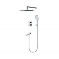 G7107-40 Смеситель Ванна GAPPO ВСТРАИВАЕМЫЙ с термостатом (хром)