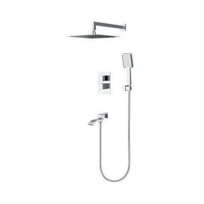 G7107-40 Смеситель Ванна GAPPO ВСТРАИВАЕМЫЙ с термостатом (хром) G7107-40 Смеситель Ванна GAPPO ВСТРАИВАЕМЫЙ с термостатом (хром)