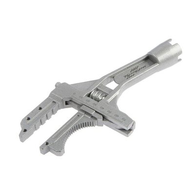 Ключ разводной сантехнический ТУНДРА, укороченная рукоятка, раскрытие губок до 80 мм, 225 мм 7153816