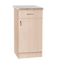 Рабочий стол 50 цвет дуб млечный (1ящик),стол. ГРАНИТ (ЛДСП)