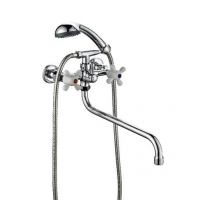 Смеситель Ванна 1/2 м/к (сборный) шар. перекл. ПСМ-165-К/99 пластик СТАНДАРТ-А тип См-ВУДРНШлА