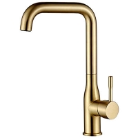 4698Y Смеситель Кухня LEDEME МАКСИ d-35 (золотой сатин)