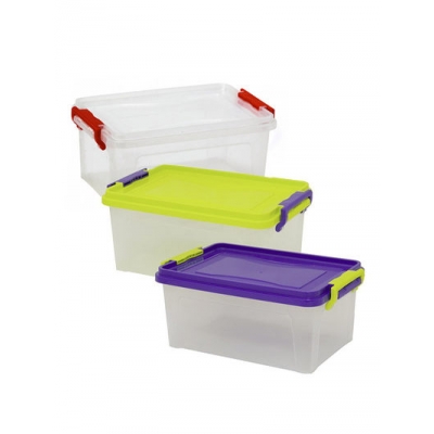 Контейнер для хранения прямоуг. 10,5 л 427х289х138 мм цв.микс (М-пластика) (М 2862) Контейнер для хранения прямоуг. 10,5 л 427х289х138 мм цв.микс (М-пластика) (М 2862)