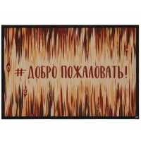 Коврик придверный влаговпитывающий SHAHINTEX DIGITAL PRINT 40х60 "Добро пожаловать" (01)
