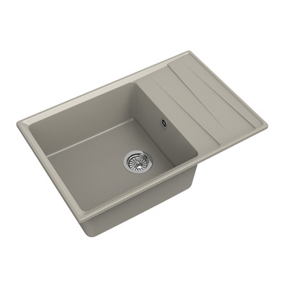 Мойка GRANFEST GF-LV-760L чаша+крыло 760*500 (топаз)