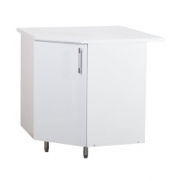 Рабочий стол угловой 85х85 белый металлик фасад МДФ,столешница цвет (САХАРА) Рабочий стол угловой 85х85 белый металлик фасад МДФ,столешница цвет (САХАРА)