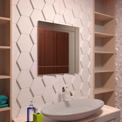 Зеркало (гравировка) "Маршал" 500х500мм.