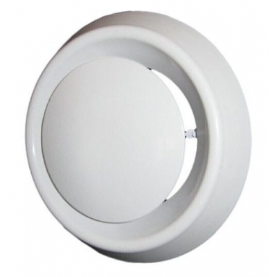 Анемостат проточно-вытяжной с фланцем А125Ф