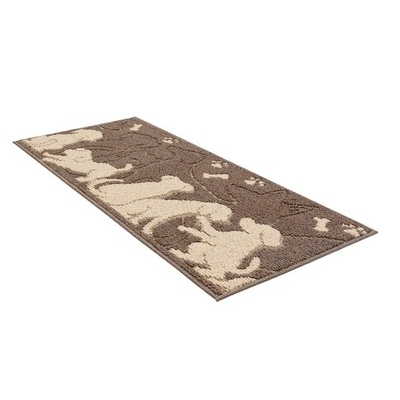 Коврик д/ванны 1 предм. SHAHINTEX LOOP ITALIANO 50*80 «собачки» кофе с молоком 55