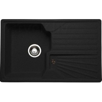 Мойка GRANICOM G-014 (780*490мм), 1 чаша+ крыло (антрацит)