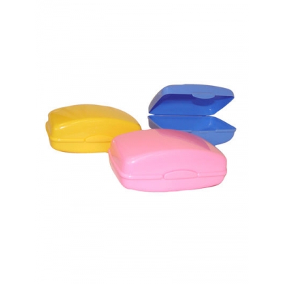 Мыльница дорожная цв.микс 10х6,8х4,4 ("М-пластика") (М 2219) Мыльница дорожная цв.микс 10х6,8х4,4 ("М-пластика") (М 2219)