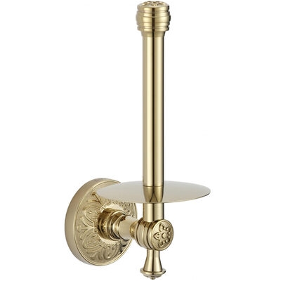 S-005852-1B Держатель для туалетной бумаги/Золото