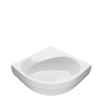 Ванна акрил "АУРА" 150х150 в компл. с каркасом (без фолдона) БЕЗ АВТОСЛИВА