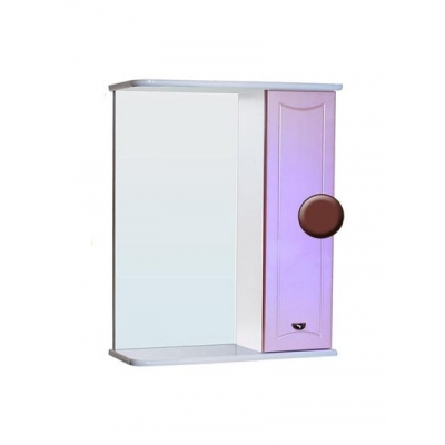 Зеркало-шкаф "Стиль 55" правый (вишня) 570х732х230 Зеркало-шкаф "Стиль 55" правый (вишня) 570х732х230