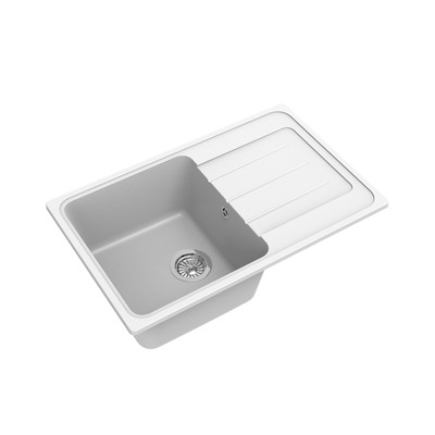 Мойка EWIGSTEIN Elegant 50F 762*480 чаша +крыло (иней)