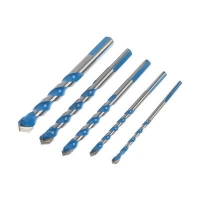 Набор универсальных сверл ТУНДРА, твердосплавный наконечник, 5-6-8-10-12 мм, 5 шт. 5354688