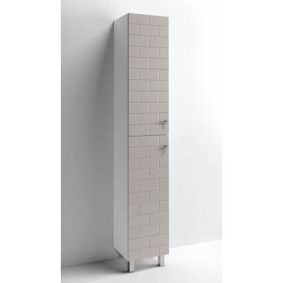 Пенал "Стоун" (Капучино) 2 двери 350х1900х325