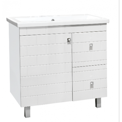 Подстолье "Стоун-70" (Капучино) 1 дверь 2 ящика под умыв. "Como- 70" 700х780х430