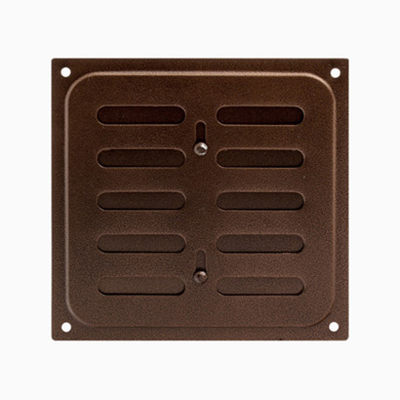 Решетка вентиляционная с заслонкой 160*160 медь Решетка вентиляционная с заслонкой 160*160 медь