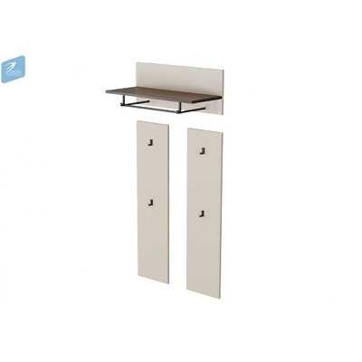 РИМАНИ-5 Вешалка Корпус - Венге / Бежевый (1 место) МЖ200