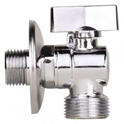 Кран угловой JIF 1/2х1/2 ш/ш фильтр+ отражатель (262)