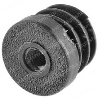 Заглушка (комплект 2 шт+ключ) D25 сатин (М001-25)