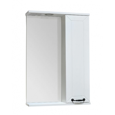 Зеркало-шкаф "Вегас-С" 60 (Белый софт) 600*757*150