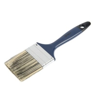 Кисть плоская ТУНДРА, искусственная щетина, пластиковая рукоятка, 2.5", 63 мм 1818251 Кисть плоская ТУНДРА, искусственная щетина, пластиковая рукоятка, 2.5", 63 мм 1818251