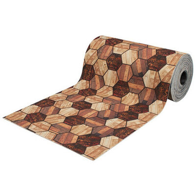 Коврик-дорожка SHAHINTEX DIGITAL PRINT 80х1500 "ПАРКЕТ" коричневый (19)