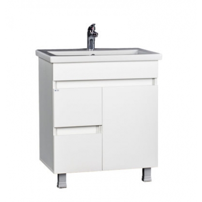 Подстолье "Лайн-70 " ЭМАЛЬ (белый) 1 дверь 2 ящика под умыв "Como-70" 700*780*435 Подстолье "Лайн-70 " ЭМАЛЬ (белый) 1 дверь 2 ящика под умыв "Como-70" 700*780*435