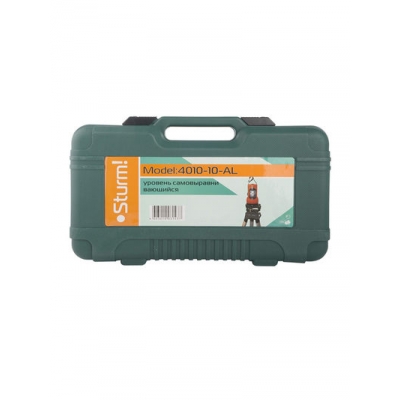 4010-10-AL Уровень САМОВЫРАВНИВАЮЩИЙСЯ НА ТРЕНОГЕ + ОЧКИ В КЕЙСЕ Sturm!