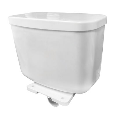 Бачок ниж. с полочкой, хром. кнопка, пластм. г.Киров