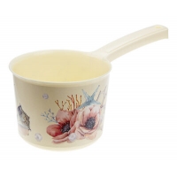 Ковш 1,5 л ДЕКО каменная роза ("М-пластика") (М 1218) Ковш 1,5 л ДЕКО каменная роза ("М-пластика") (М 1218)