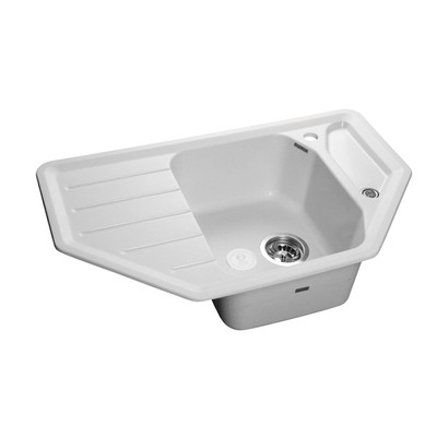 Мойка GRANFEST GF-C800E угловая 790*490 мм (иней)