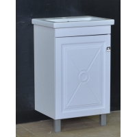 Подстолье "Клео-50" Белый софт 1дверь под умыв "Como-50" 500*780*380мм Подстолье "Клео-50" Белый софт 1дверь под умыв "Como-50" 500*780*380мм